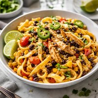 Southwestern Style Fettuccine
