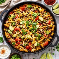 Southwestern Style Pasta Skillet