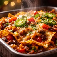 Southwestern Tomato and Tortilla Chip Casserole
