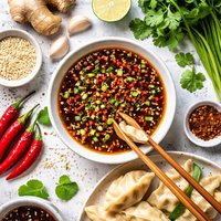 Soy Ginger Dipping Sauce for Dumplings or Pot Stickers