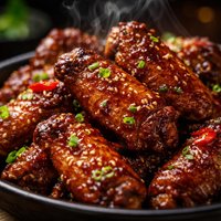Soy Glazed Chinese Chicken Wings