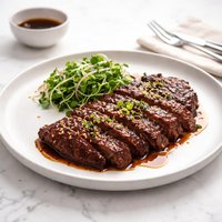 Soy Glazed Flank Steak