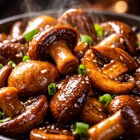 Soy Glazed Mushrooms