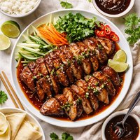 Soy Roast Duck with Hoisin Gravy