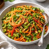 Soybean and Carrot Salad