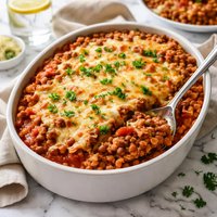 Soybean Hamburger Casserole