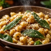 Spaetzle in Sage Brown Butter
