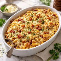 Spaetzle Noodle and Cheese Bake