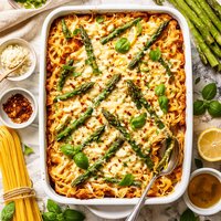 Spaghetti Asparagus Lasagne