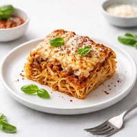 Spaghetti Pie Casserole