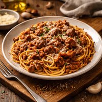 Spaghetti Pork Savoury