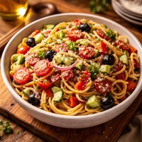 Spaghetti Salad Pasta Salad