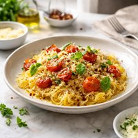 Spaghetti Squash with Tomatoes