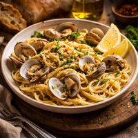 Spaghettini Alla Vongole