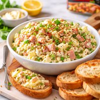 Spam and Egg Salad Spread