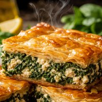 Spanakopita Spinach and Cheese Pie