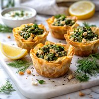 Spanakopita Spinach Pie Muffins