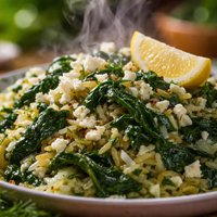 Spanakoryzo Spinach and Rice