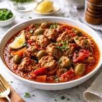 Spanish Braised Pork Pressure Cooker