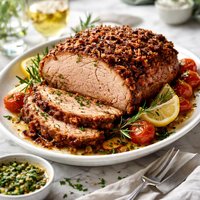 Spanish Crusted Roast Pork