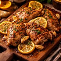 Spanish Garlic Lemon Chicken Pollo Con Ajo Y Limon