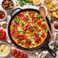 Spanish Inspired Frittata