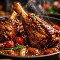 Spanish Lamb Shanks Jerez