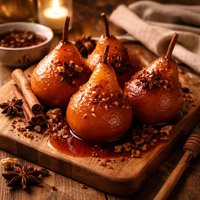 Spanish Poached Pears