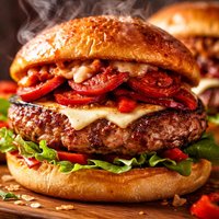 Spanish Pork Burgers