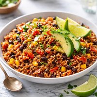 Spanish Rice Using Quinoa