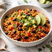 Spanish Rice with Black Beans