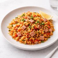 Spanish Rice with Ham