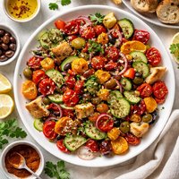 Spanish Roasted Tomato Salad