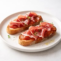 Spanish Tomato Bread with Jamn Serrano