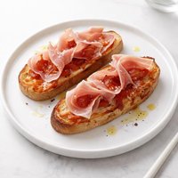 Spanish Tomato Bread with Serrano Ham