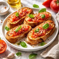 Spanish Tomato Garlic Bread