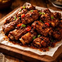 Spareribs in Black Bean Sauce