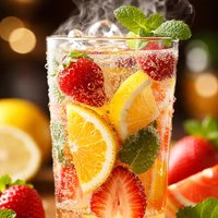Sparkling Fruit Juice
