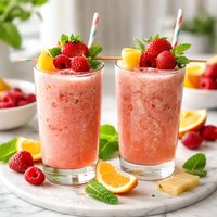 Sparkling Fruit Smoothie