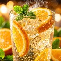 Sparkling Orange Water