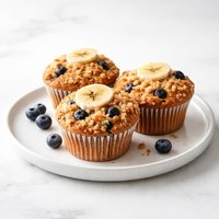 Special Banana Blueberry Muffins