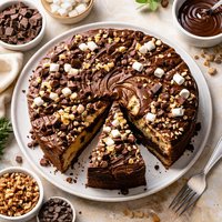 Special Marble Fudge Cake