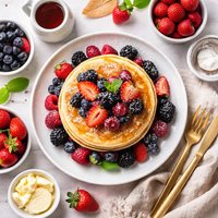 Spectacular Berry Pancakes