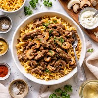 Speedy Beef Stroganoff
