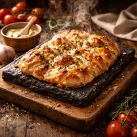 Speedy Bread on Hot Stone