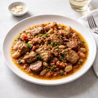 Speedy Pork Cassoulet