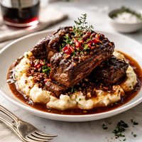 Spice and Wine Braised Short Ribs