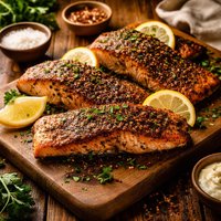Spice Crusted Salmon