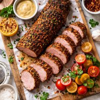 Spice Encrusted Pork Tenderloin