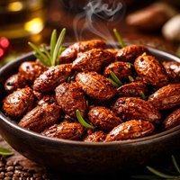 Spiced Almonds for the Tapas Bar